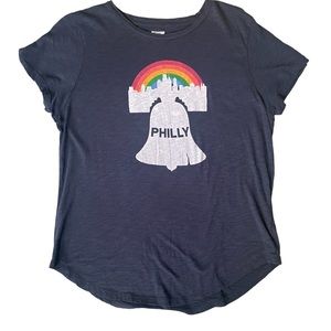Tailgate Clothing Co. Philly Rainbow Pride T Shirt